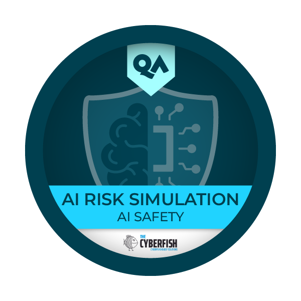 Cyberfish AI Risk Simulation AI Safety Logo